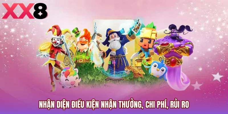 Nhận diện điều kiện nhận thưởng, chi phí, rủi ro