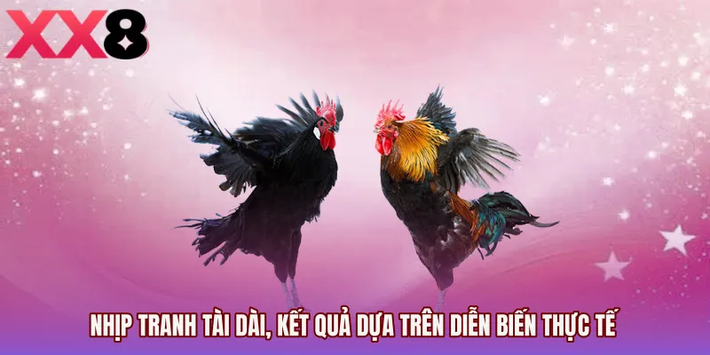 Nhịp tranh tài dài, kết quả dựa trên diễn biến thực tế